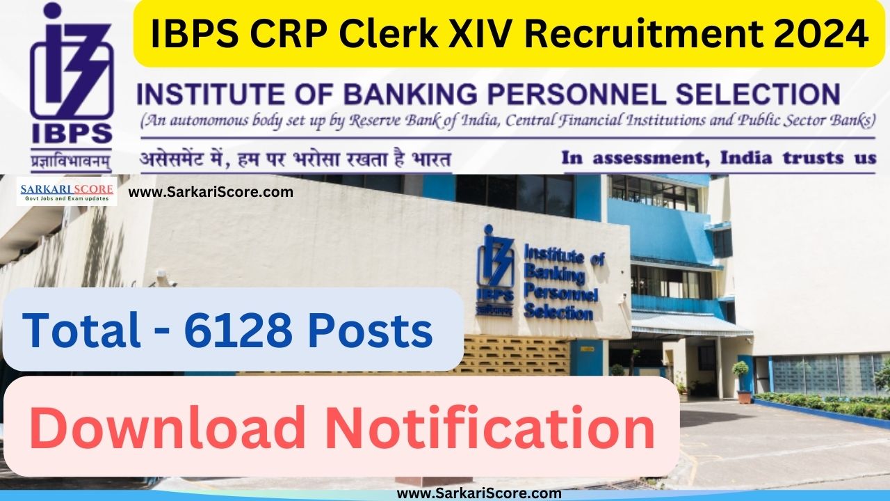 You are currently viewing IBPS CRP Clerk XIV Recruitment 2024 | Apply Now