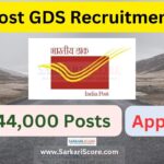 India Post GDS Recruitment 2024 For 44,000 vacancies Across India