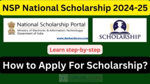 Read more about the article NSP National Scholarship 2024-25 | Learn How To Apply?